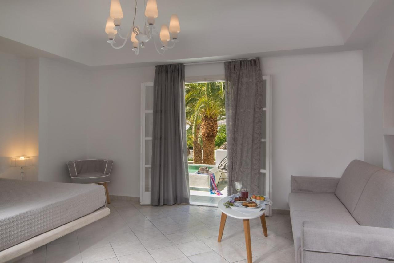 Hermes Hotel Kamari  Bagian luar foto